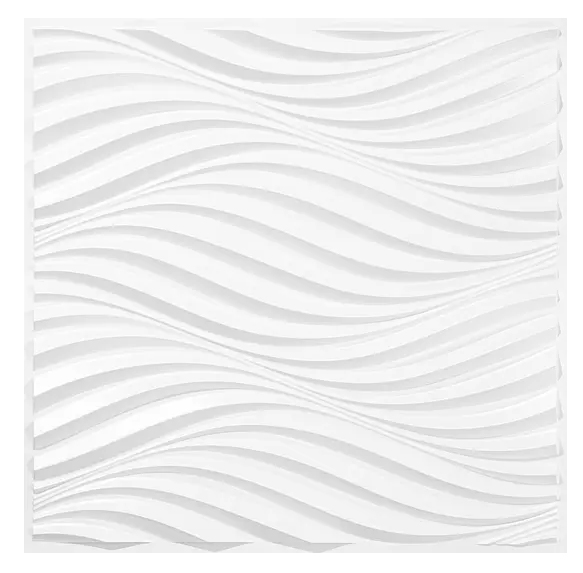 imagem de Placa 3D poliestireno ondas sahara 50x50cm - jgc39gj6ad